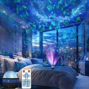 USB Powered Color Changing Tabletop Mount Water Ripple Projector w Remote
